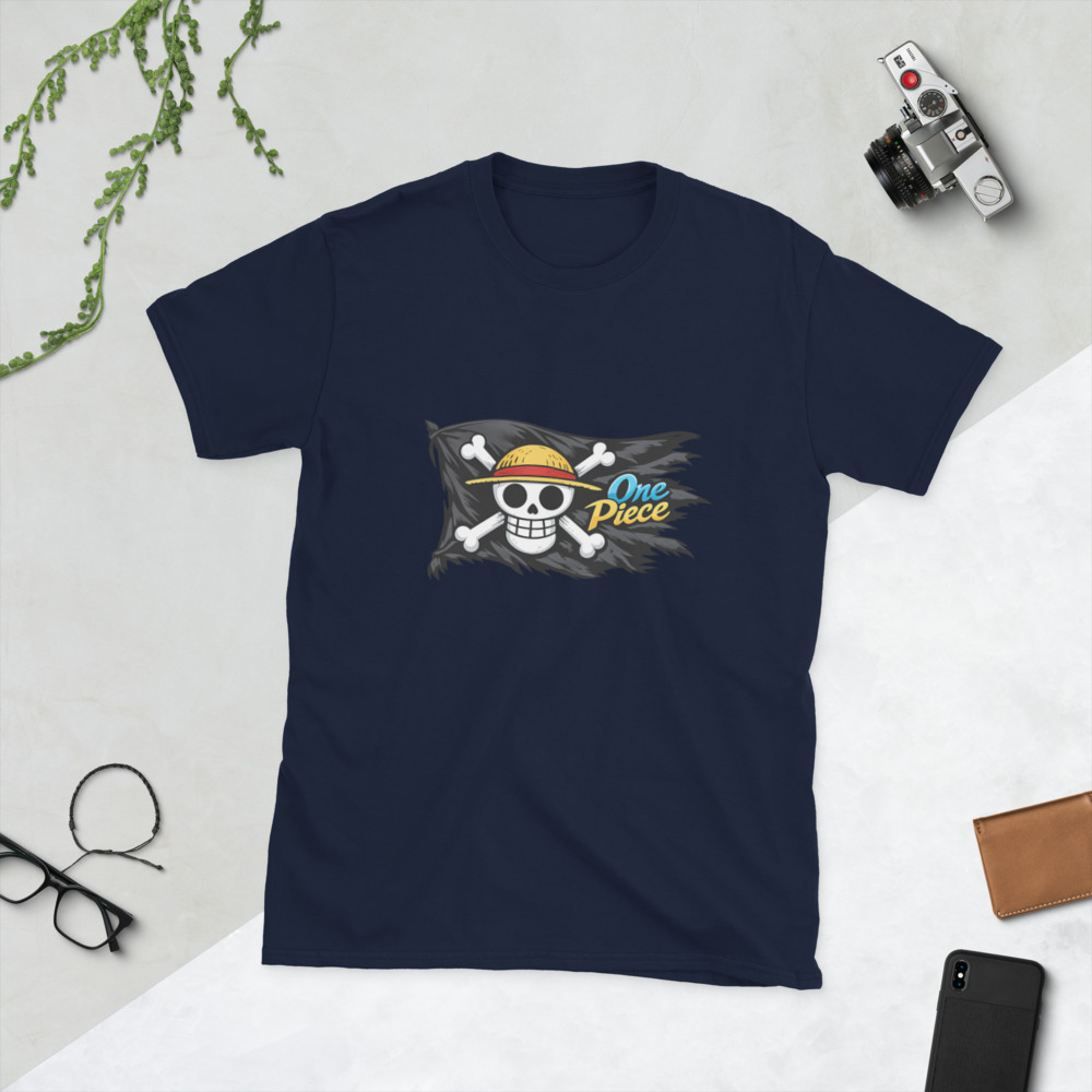Straw Hat Jolly Roger Tee view 4
