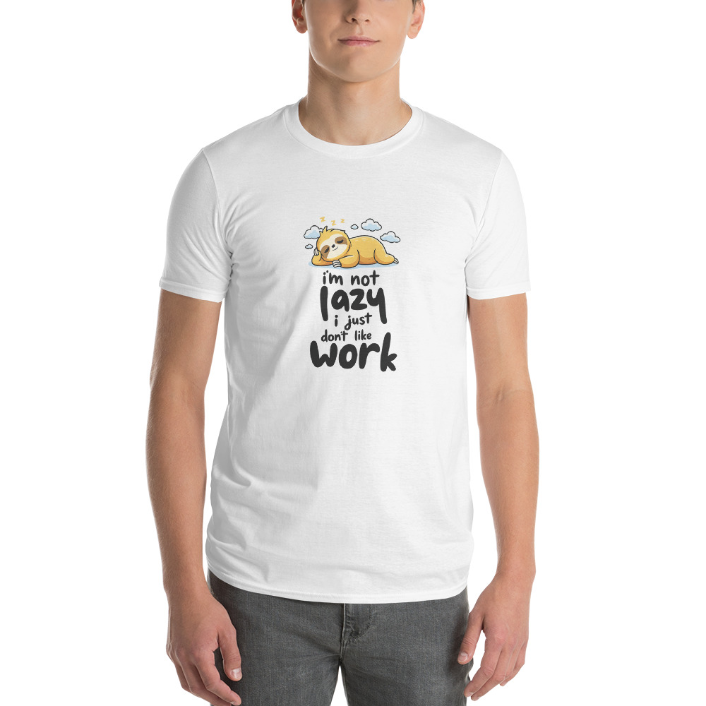 Not Lazy Just Resting Tee view 2