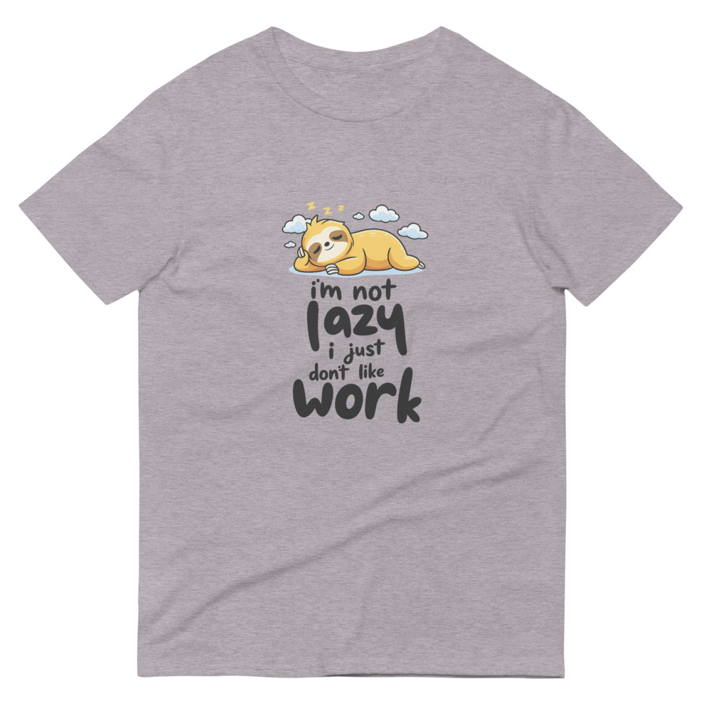 Not Lazy Just Resting Tee view 5