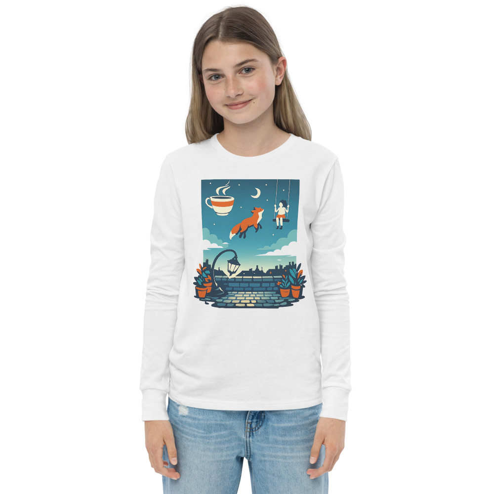 Moonlit Rooftop Reverie