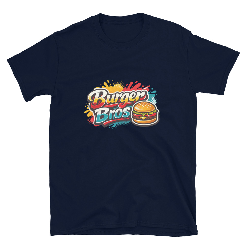 Burger Bros Neon Splash Tee view 4