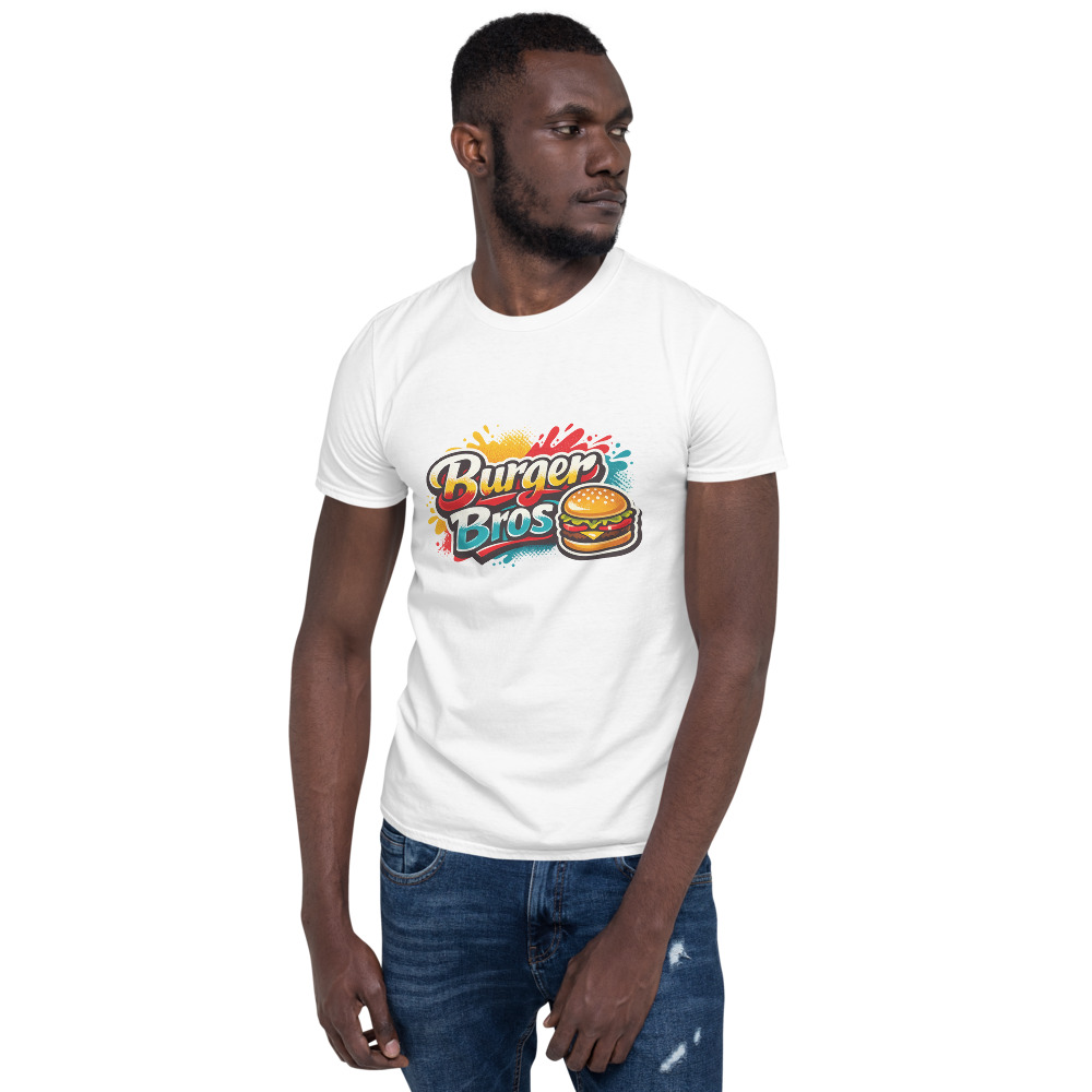Burger Bros Neon Splash Tee view 2