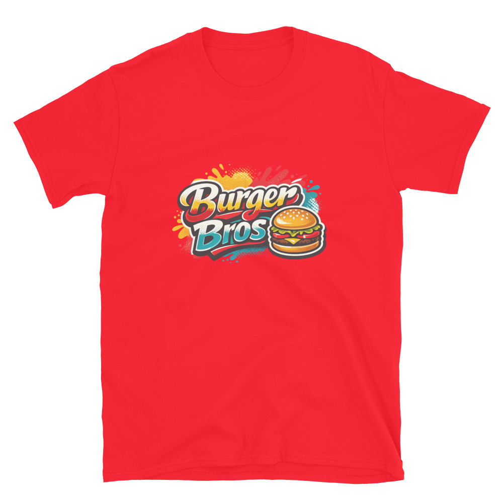 Burger Bros Neon Splash Tee view 5