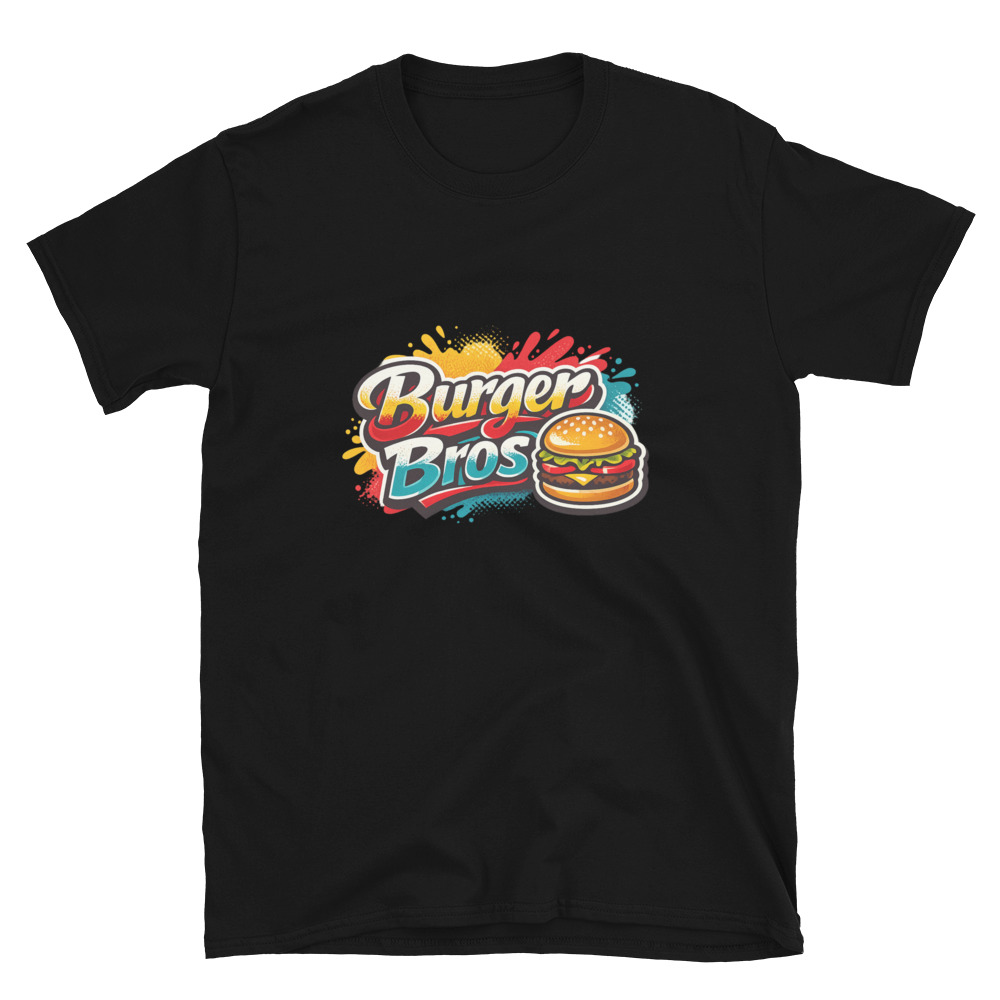 Burger Bros Neon Splash Tee view 3
