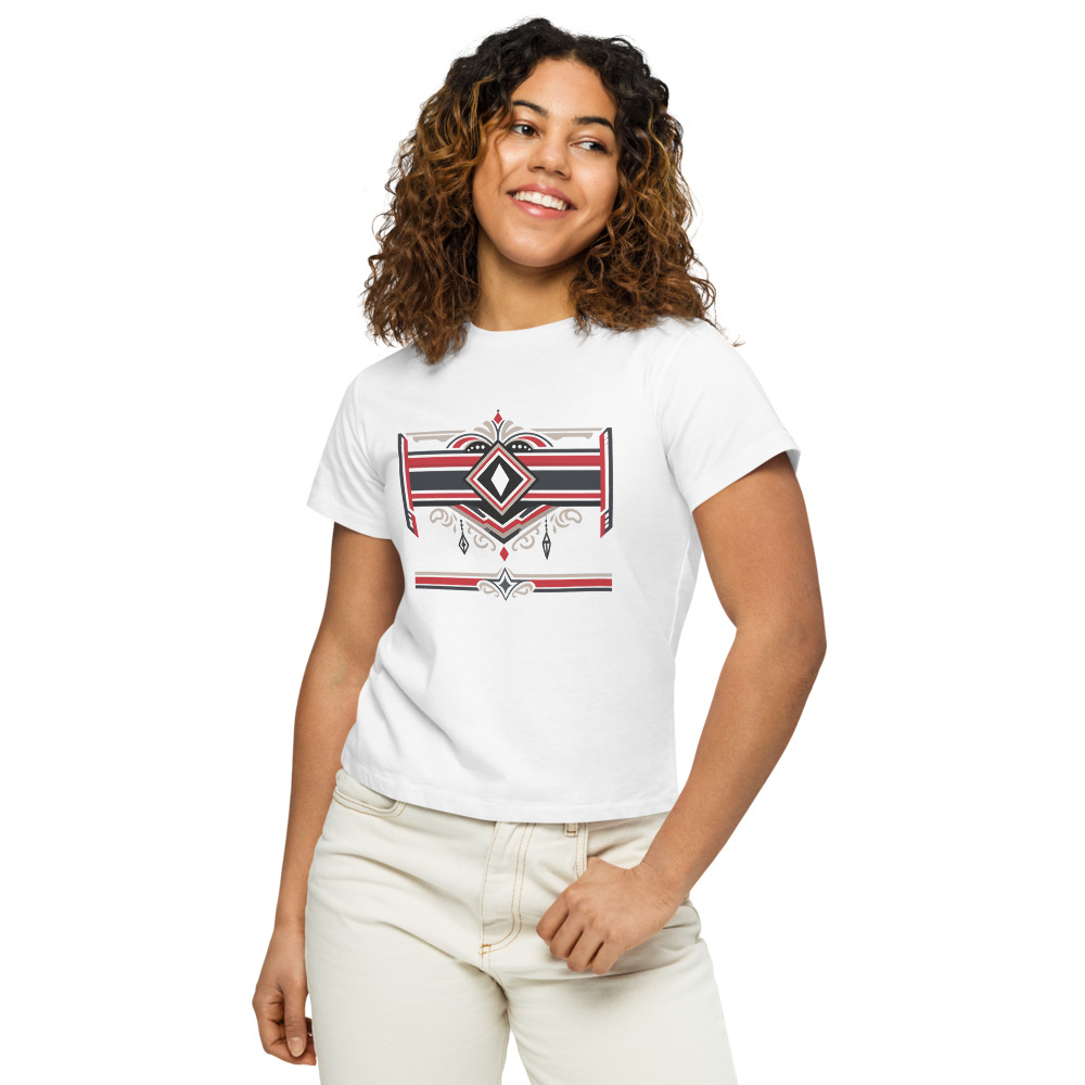 Midnight Ruby Deco Boxy Tee view 2