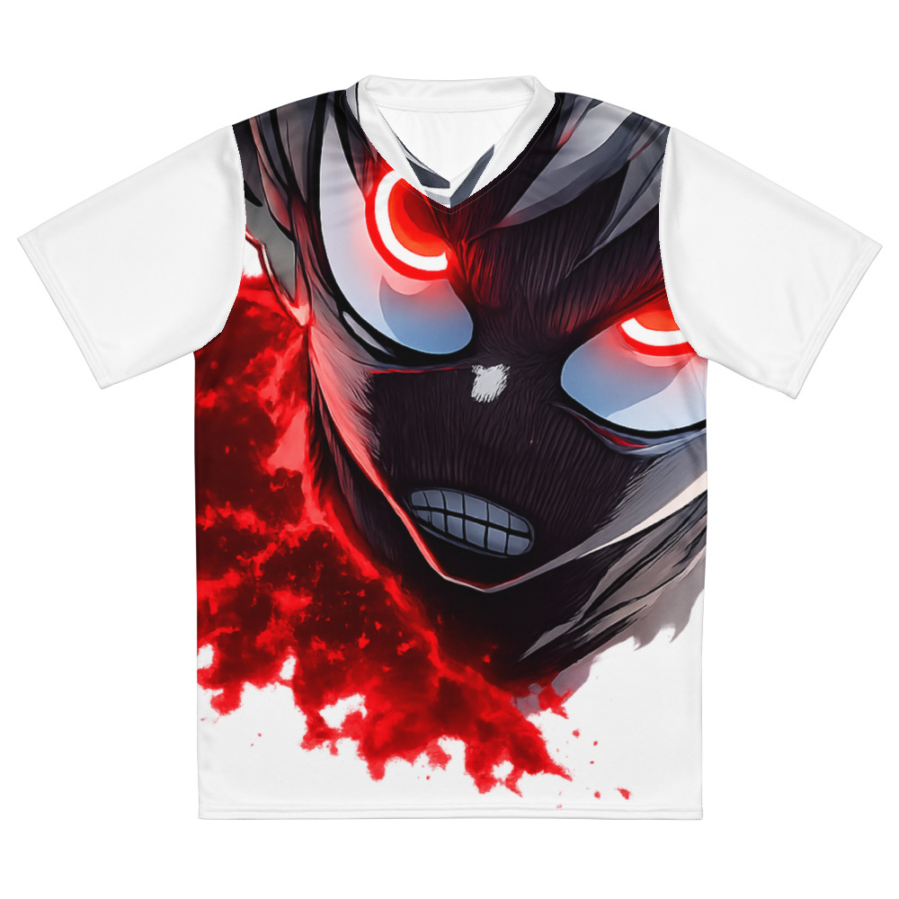 Crimson Ember Rage Portrait