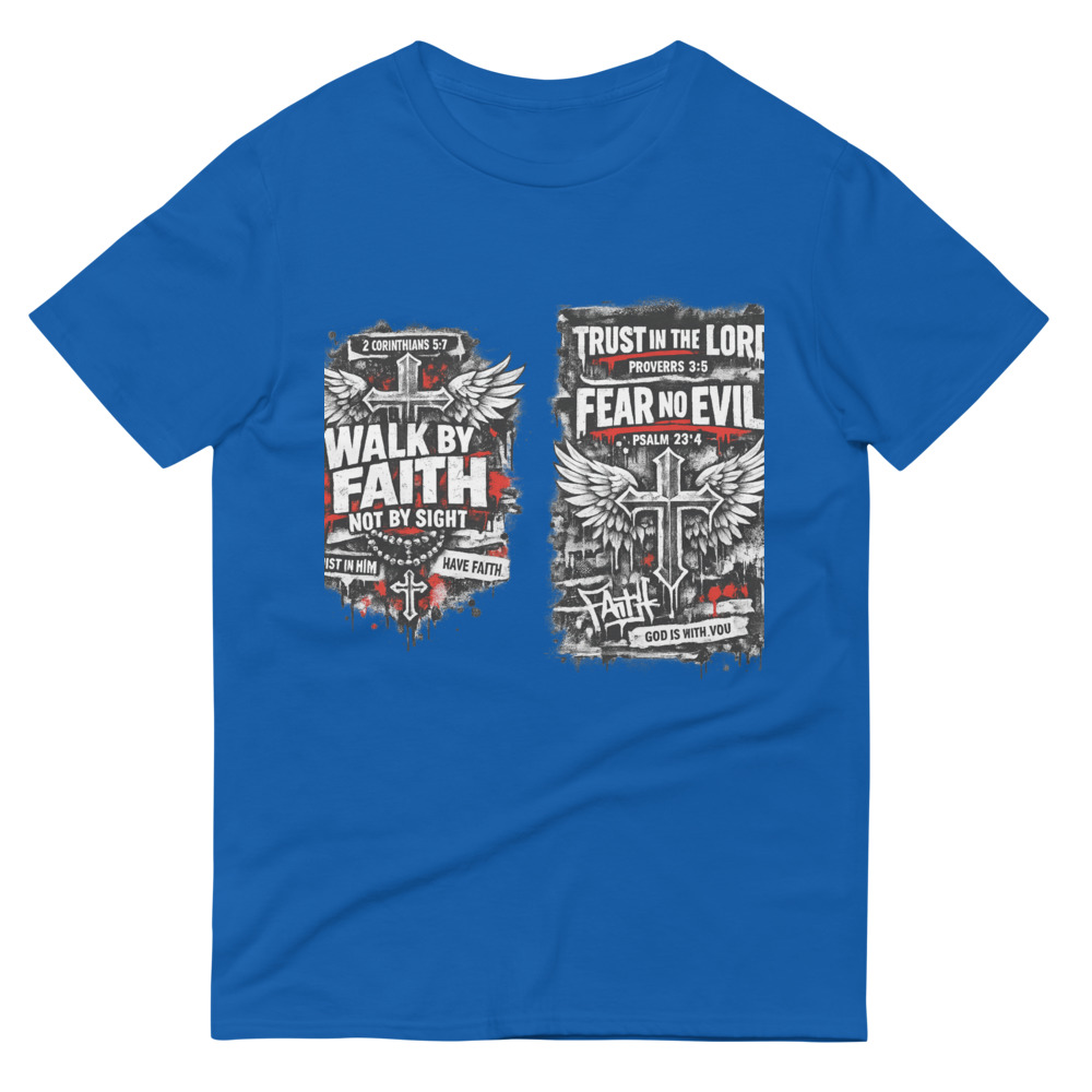 Faith Over Fear Graffiti Tee view 6