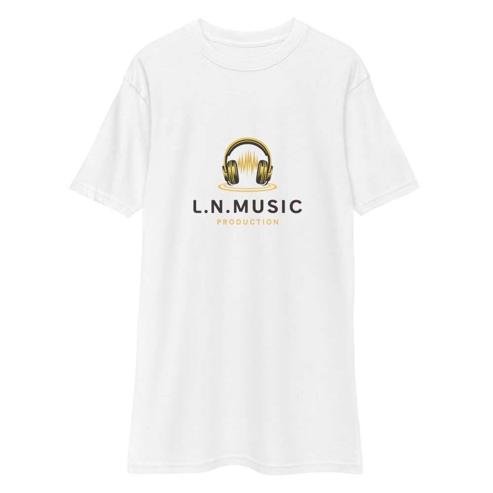 Neon Studio Headphones Tee view 2