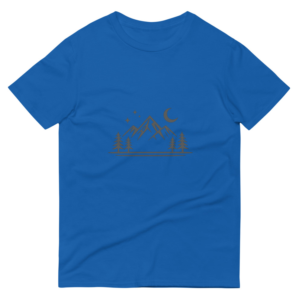 Moonlit Mountain Silhouette Tee view 6