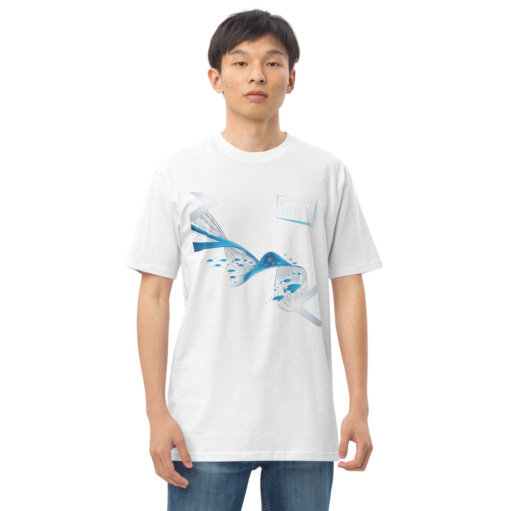 Neon Ribbon Data Swarm