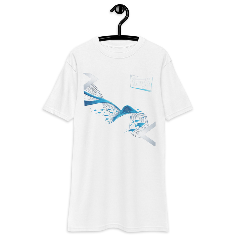 Neon Ribbon Data Swarm view 2