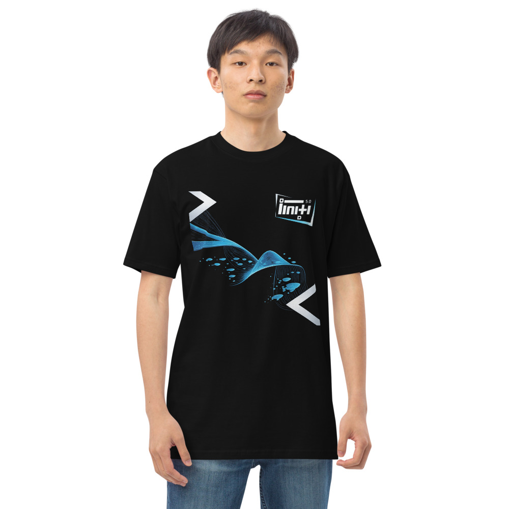 Neon Ribbon Data Swarm view 3