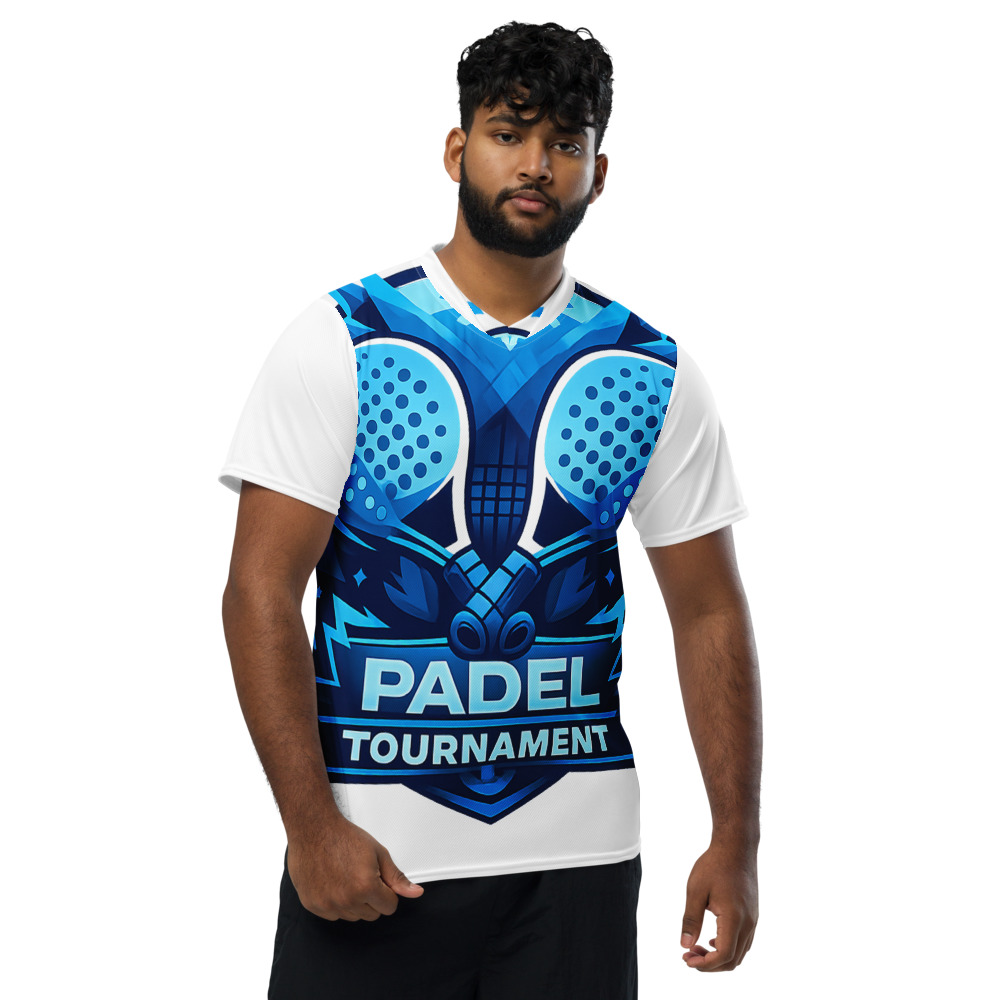 Blue Padel Tournament Emblem