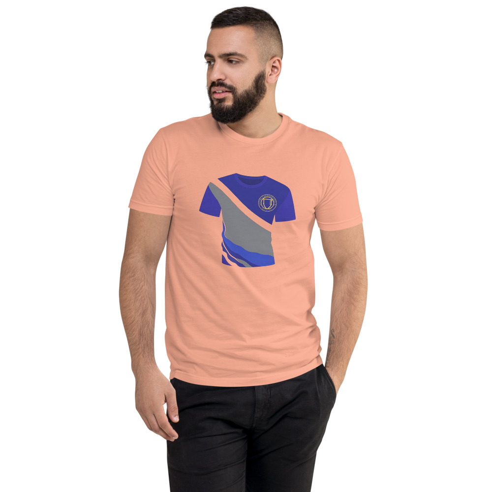 Blue Gaming Shirt Shield Emblem