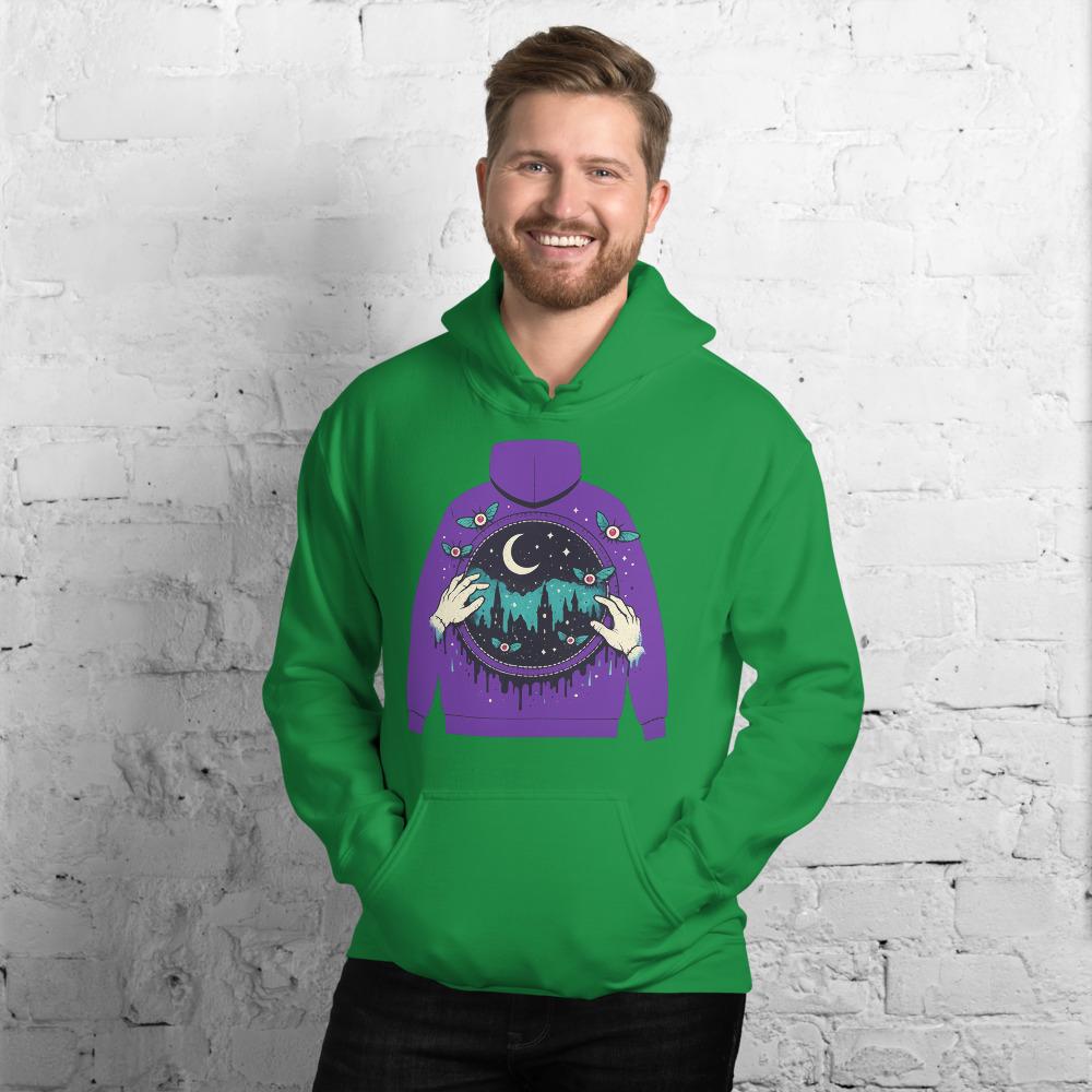 Midnight Magic Portal Hoodie Art