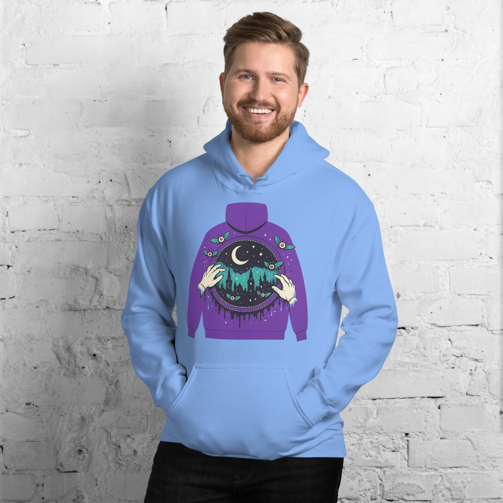 Midnight Magic Portal Hoodie Art