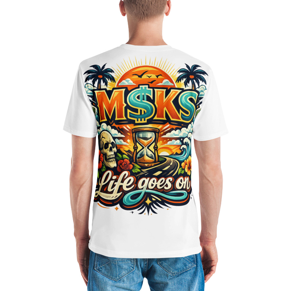 M$KS Life Goes On Sunset Art