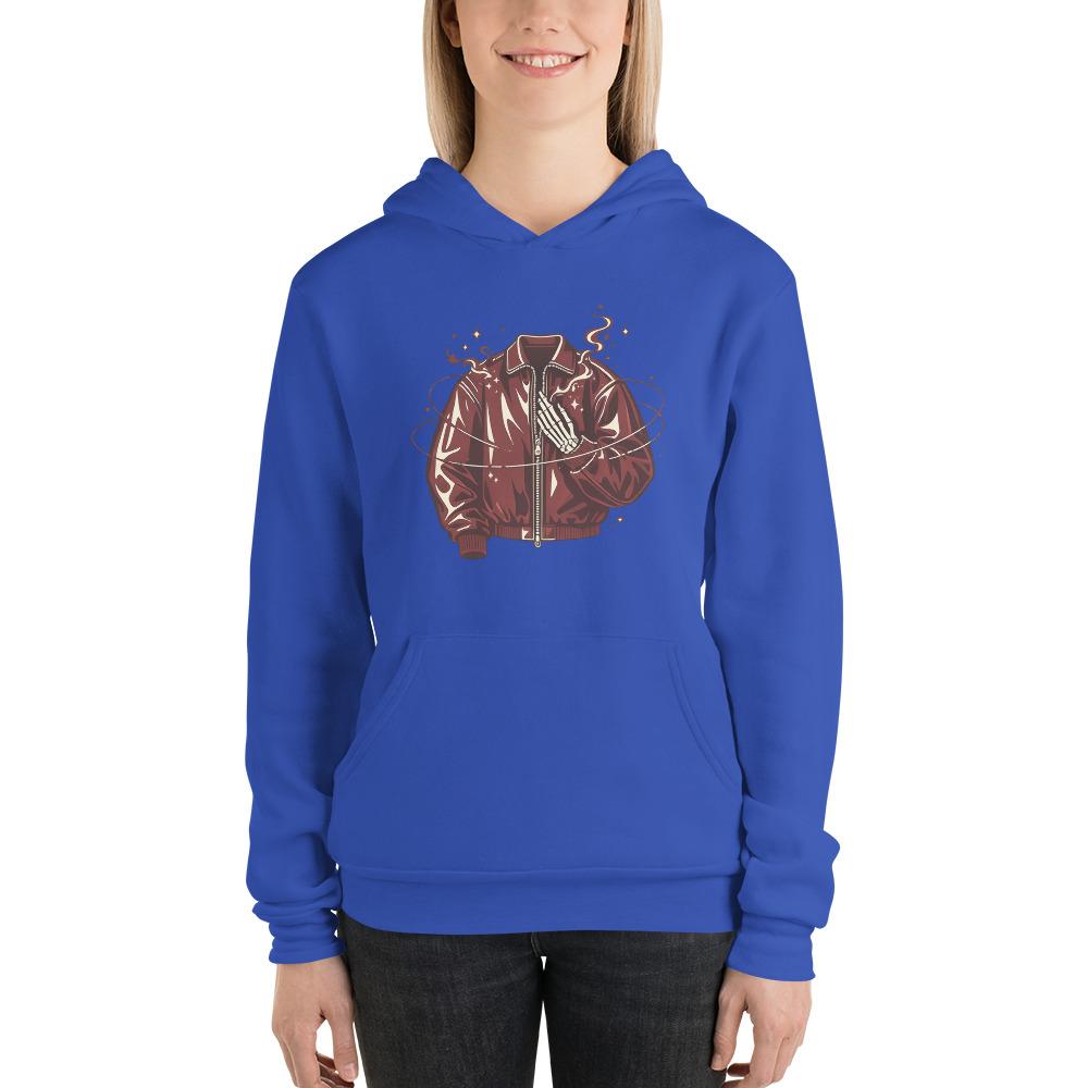 Burgundy Jacket Orbital Spark Emblem