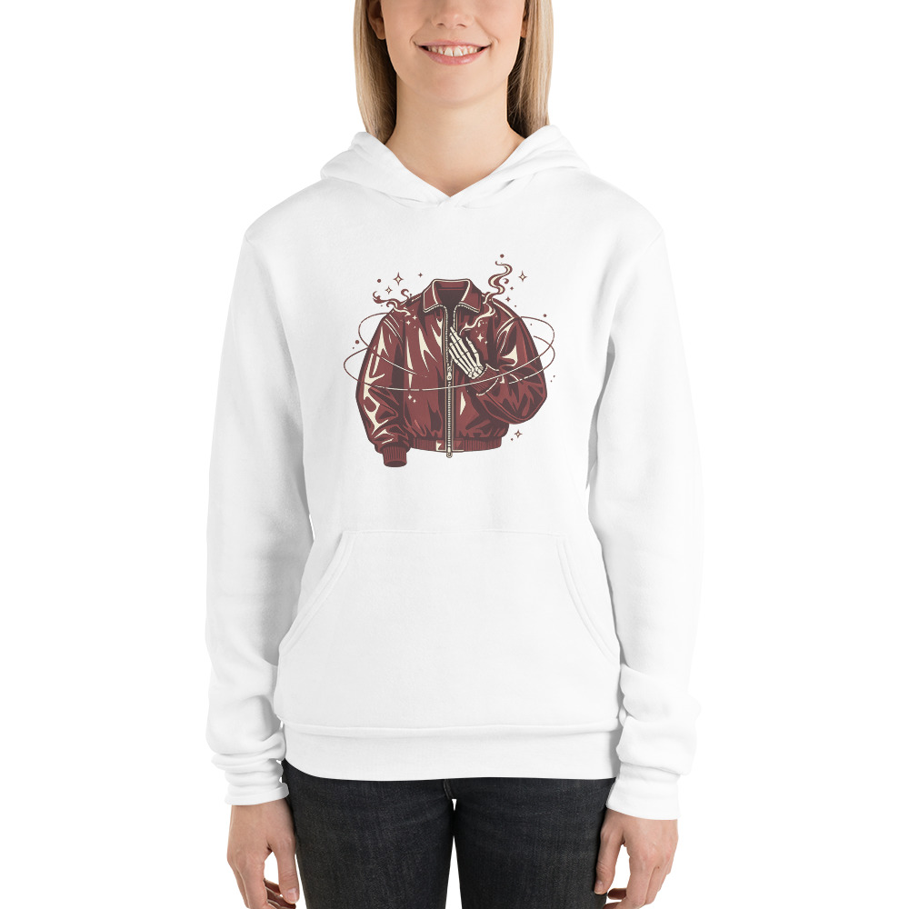 Burgundy Jacket Orbital Spark Emblem