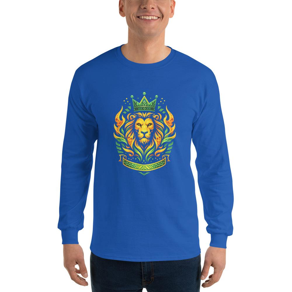Crowned Lion Halo Emblem