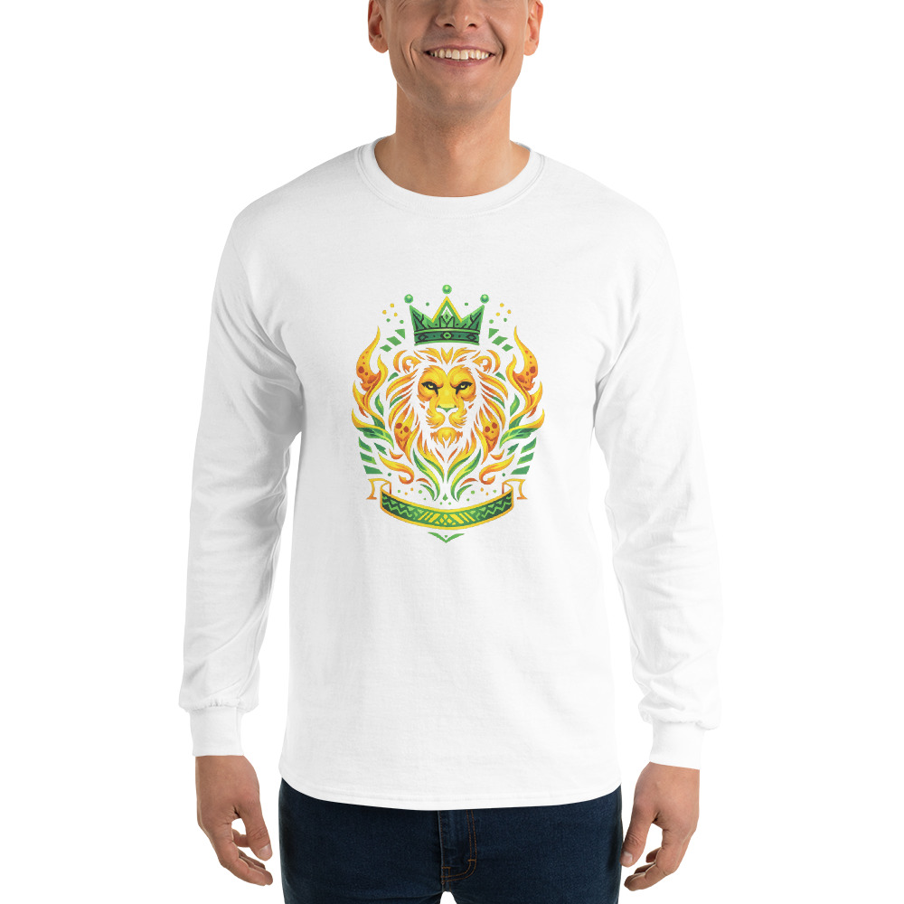 Crowned Lion Halo Emblem