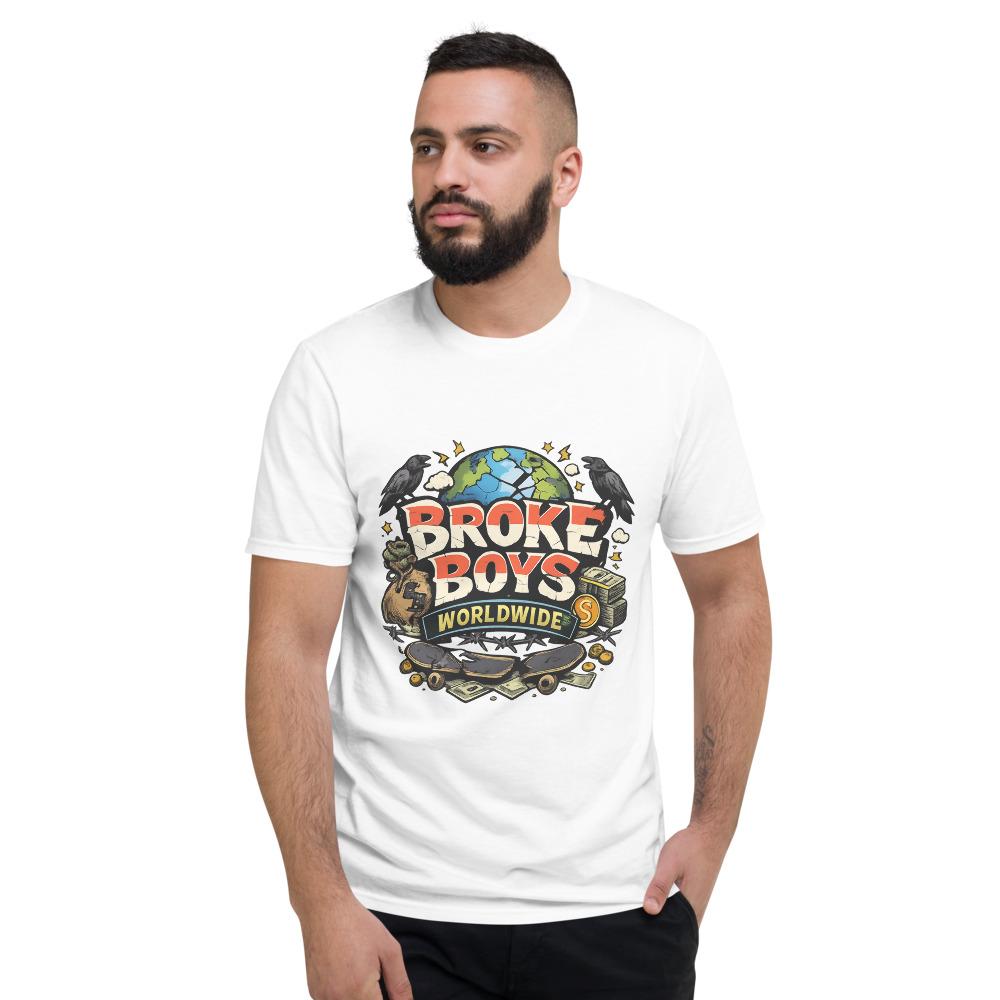 Broke Boys Worldwide Globe Money Art