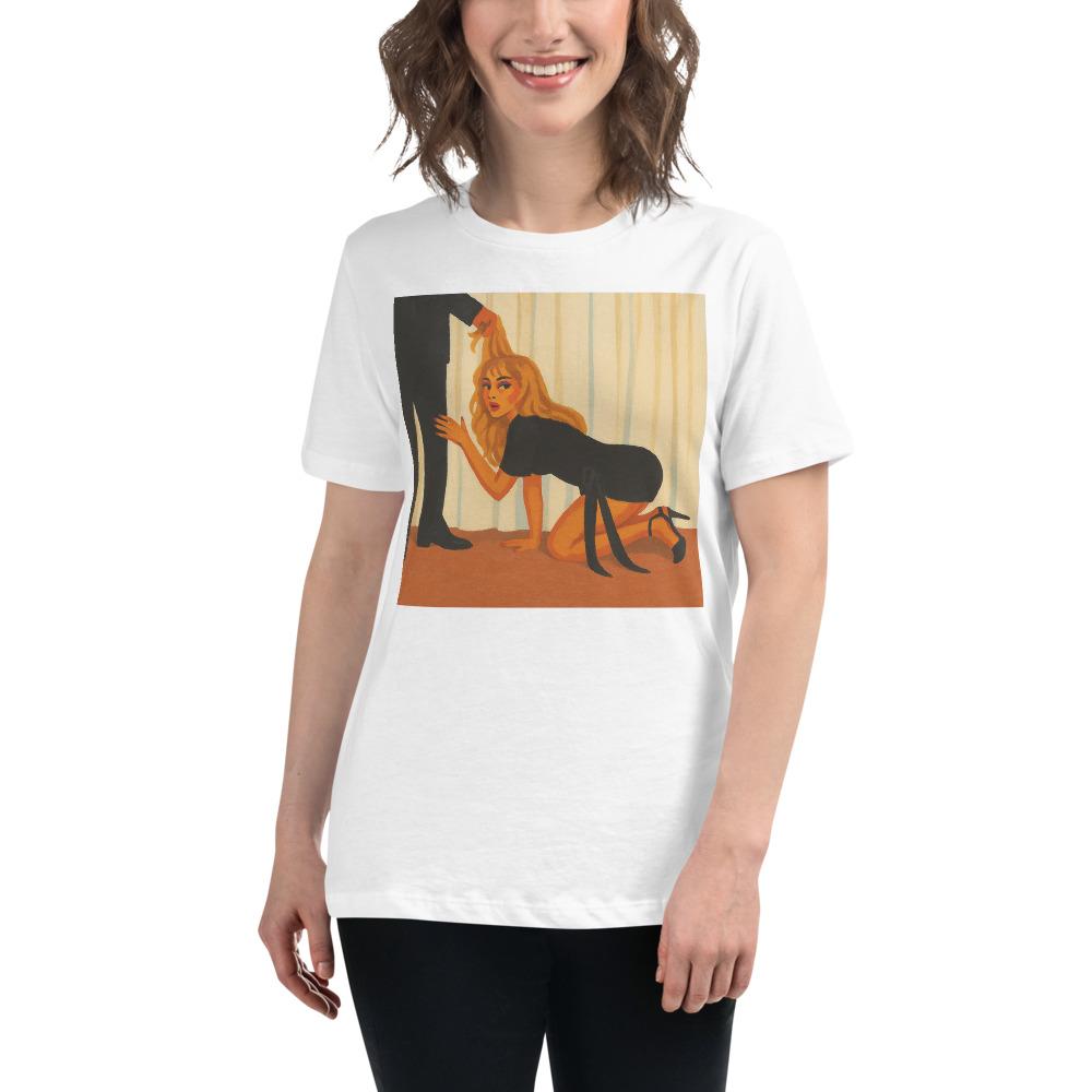 Orange and Black Dancer Portrait