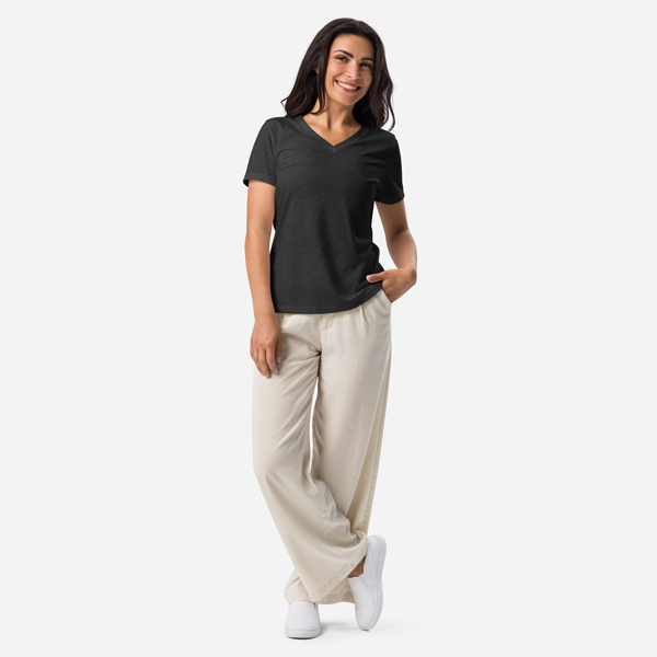 Women's Relaxed V-Neck T-Shirt