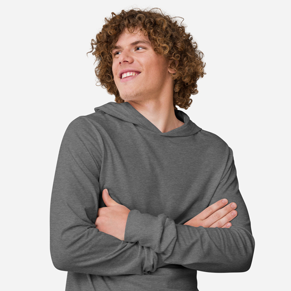 Unisex Hooded Long Sleeve Tee