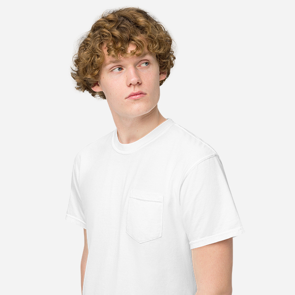 Unisex Garment-Dyed Pocket T-Shirt