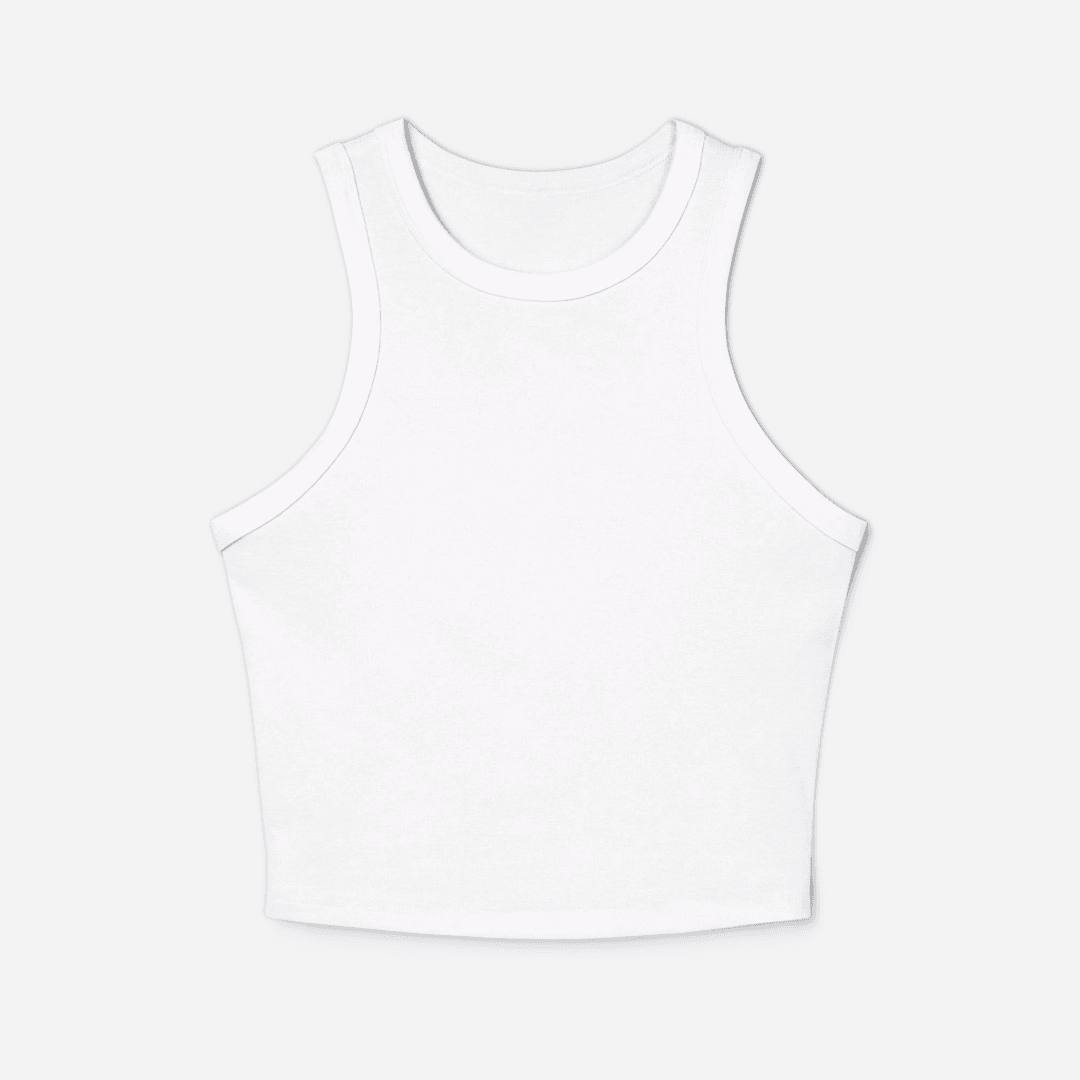 Women's Micro Rib Racer Tank Top