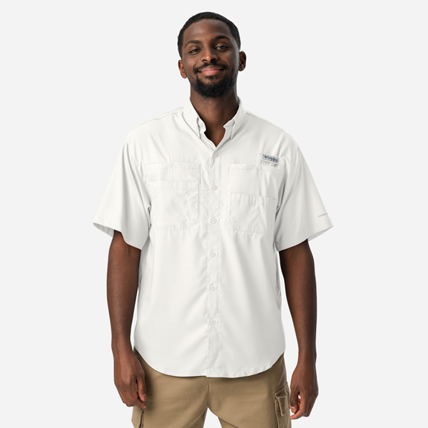 Men’s Columbia Short Sleeve Button Shirt