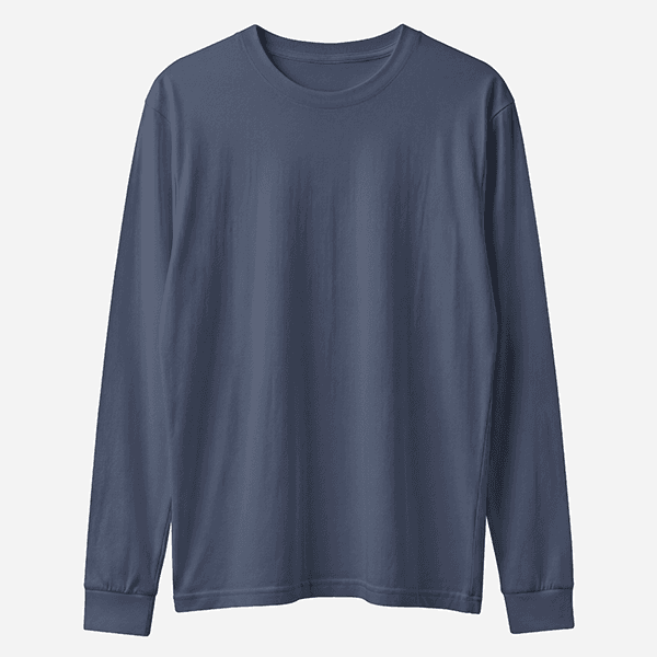 Unisex Garment Dye Heavyweight Long Sleeve Tee