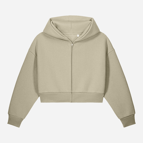 Stella Tessa Women's Sculpted Heavyweight Zip-Thru Hoodie