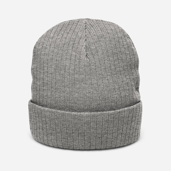 Ribbed Knit Beanie