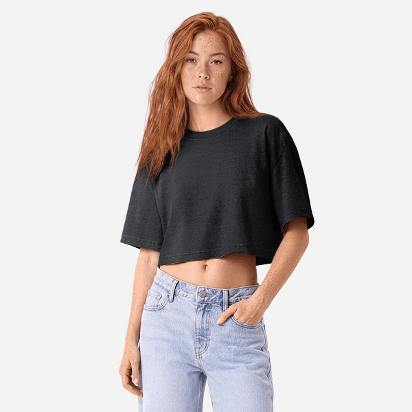 Women's Garment Dye Cropped Tee