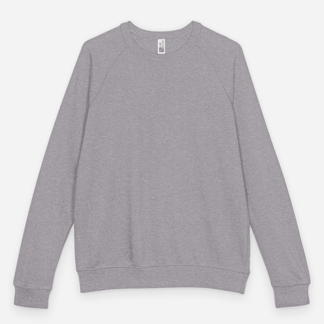 Unisex French Terry Raglan Crewneck