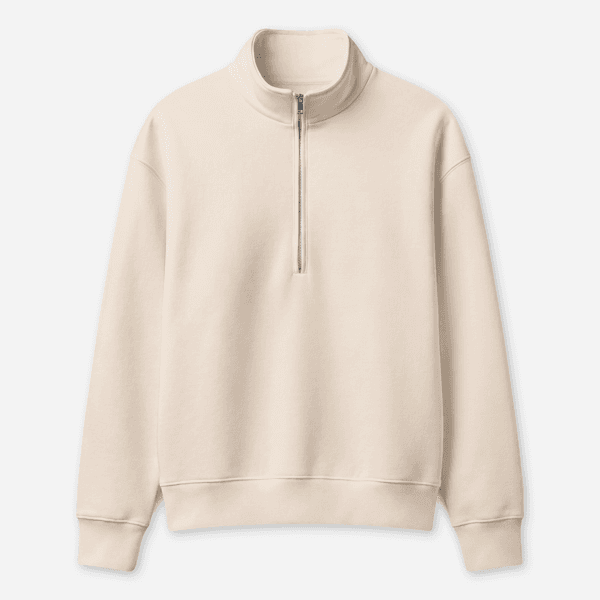 Unisex Heavyweight Half Zip Pullover