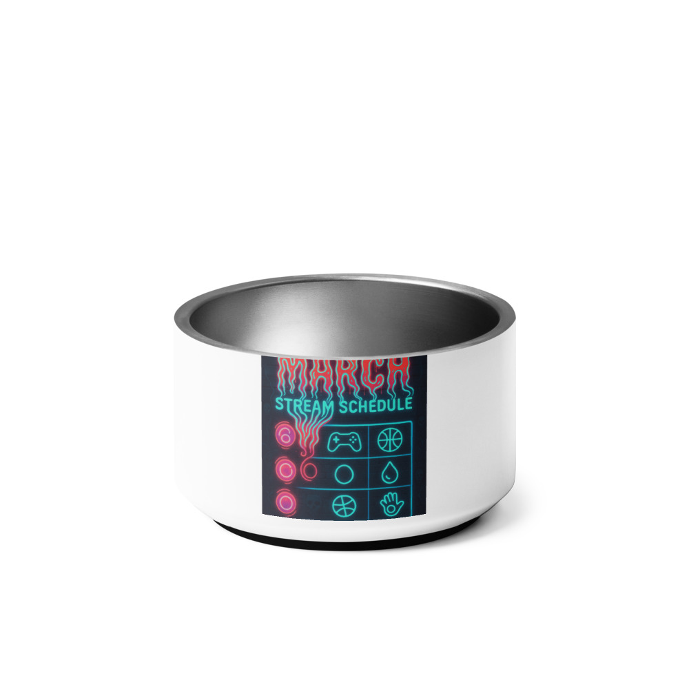 Melting March Neon Grid