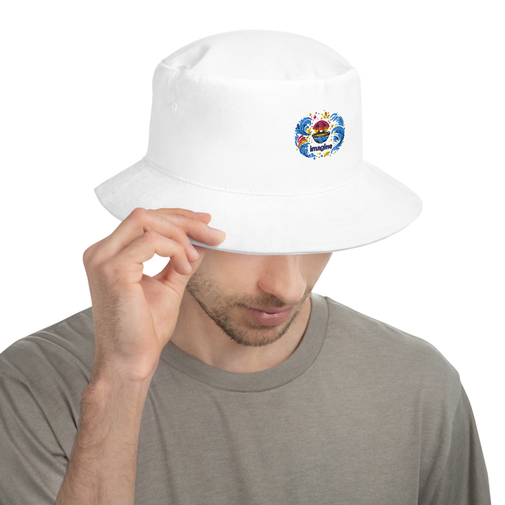 Imagine Palm Surf Sunset Logo