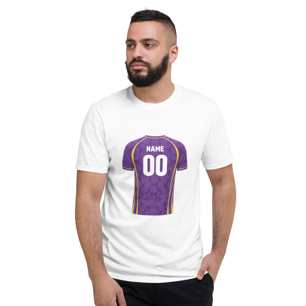 Purple Esports Jersey Number Name