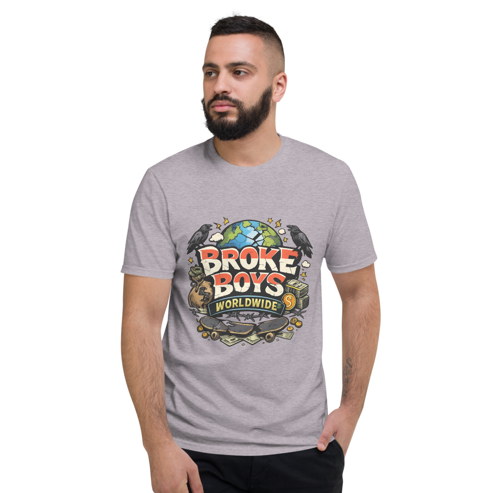 Broke Boys Worldwide Globe Money Art