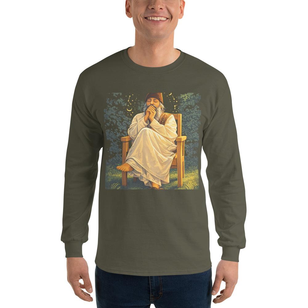 Celestial Prayer Portrait with Constellation Halo