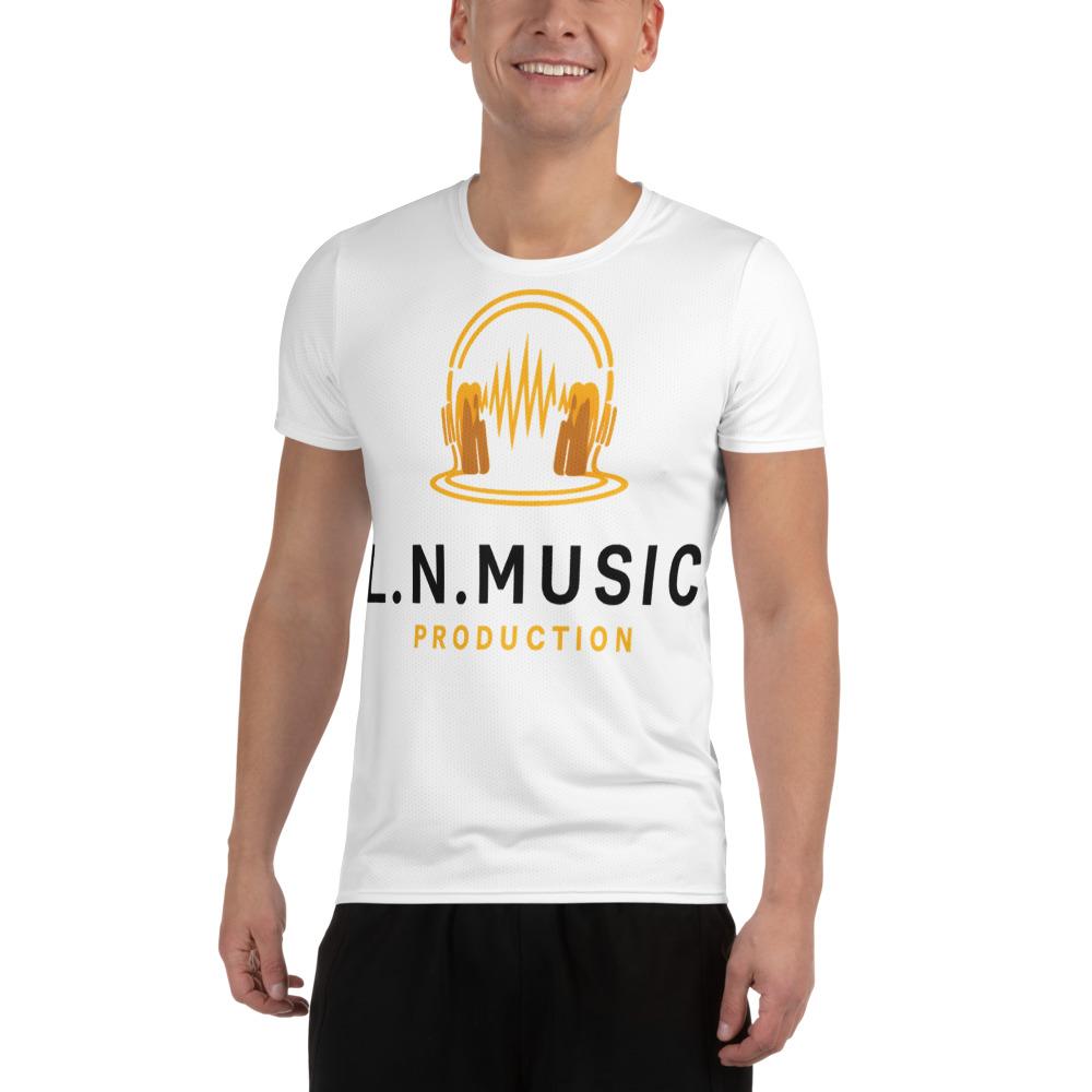 L.N. Music Production Glow Logo