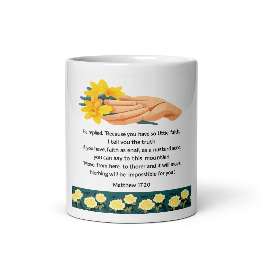 Matthew 17:20 Faith and Flowers