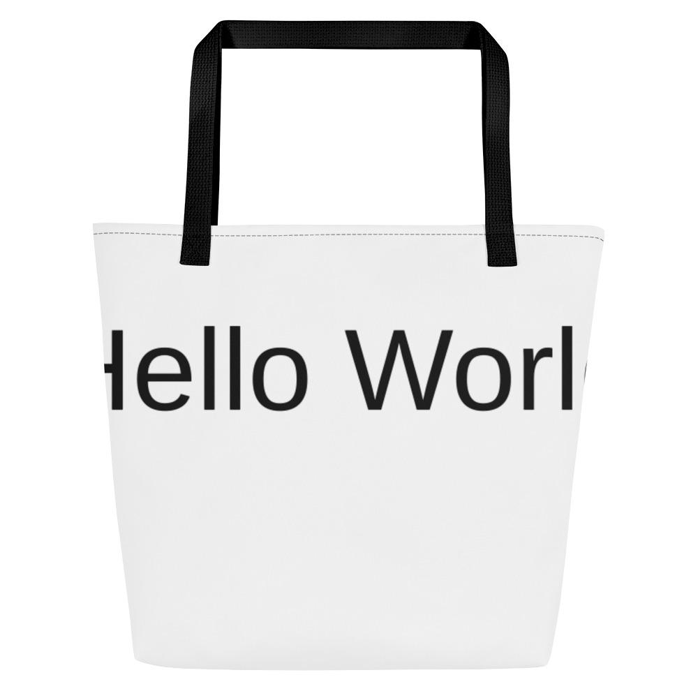Hello World Minimal Typography