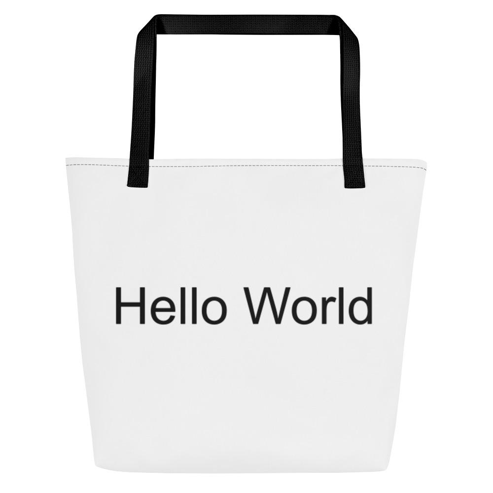 Hello World Minimal Typography